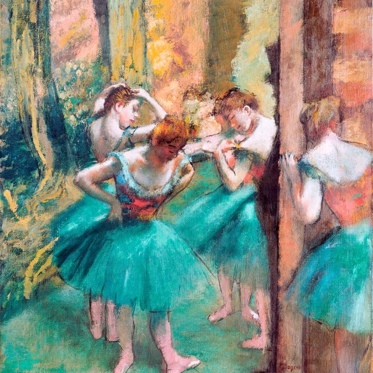 Dancers Pink and Green | Edgar Degas | FREE DIGITAL DOWNLOAD