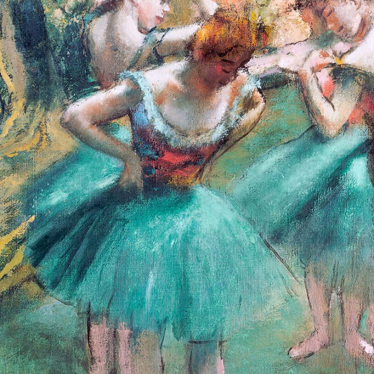 Dancers Pink and Green Edgar Degas