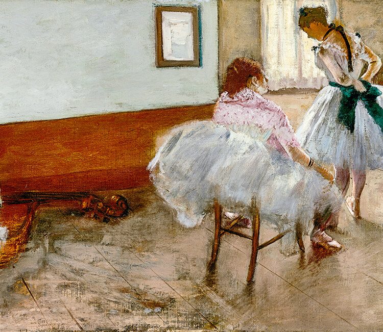 The Dance Lesson | Edgar Degas | FREE DIGITAL DOWNLOAD