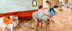 dance lesson edgar degas