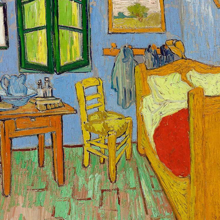 The Bedroom (1889) | Vincent Van Gogh | FREE DIGITAL DOWNLOAD