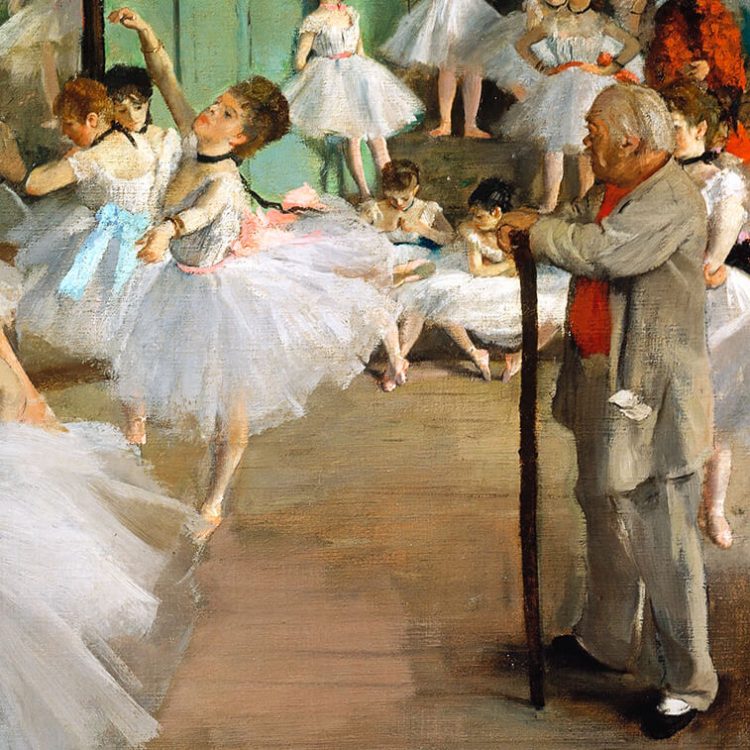 download enhanced art images for free the dance class edgar degas