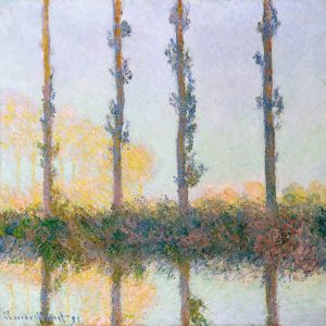 the four trees claude monet