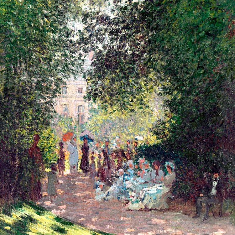 Le Parc Monceau (1878) | Claude Monet | FREE DIGITAL DOWNLOAD