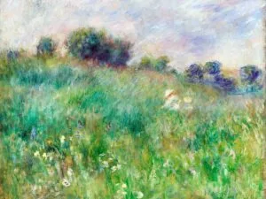 Pierre Auguste Renoir | Meadow La Prairie (1880) | FREE DIGITAL DOWNLOAD