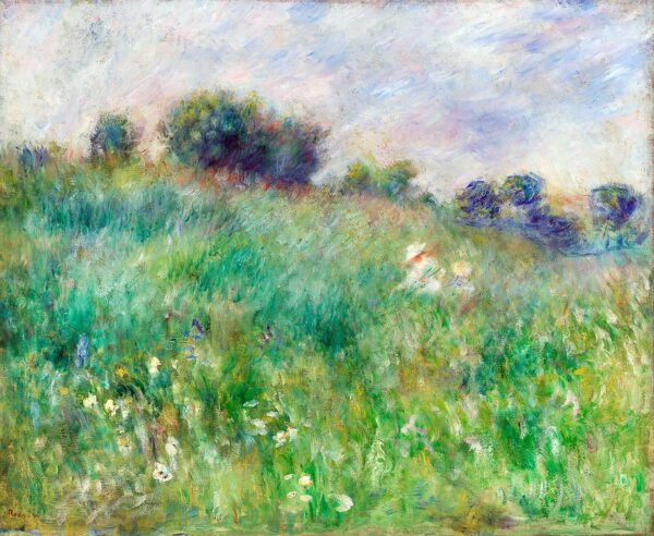 Pierre Auguste Renoir | Meadow La Prairie (1880) | FREE DIGITAL DOWNLOAD
