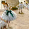 The Dance Lesson by Edgar Degas