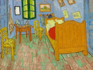 The Bedroom (1889) | Vincent Van Gogh | FREE DIGITAL DOWNLOAD