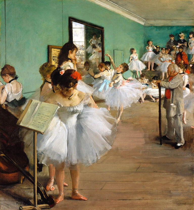 The Dance Class by Edgar Degas 1 the dance class edgar degas