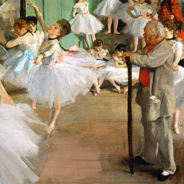The Dance Class by Edgar Degas