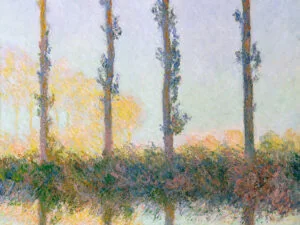 The-Four-Trees-1891-by-Claude-Monet