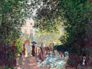 Le Parc Monceau (1878) | Claude Monet | FREE DIGITAL DOWNLOAD