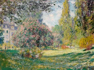 Claude Monet Le Parc Monceau | Landscape (1876) | FREE DIGITAL DOWNLOAD