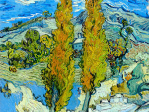 The Poplars at Saint Remy 1889 Vincent Van Gogh srgb 1500px 1