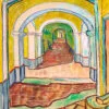 Corridor in the Asylum (1889) | Vincent Van Gogh | FREE DIGITAL DOWNLOAD
