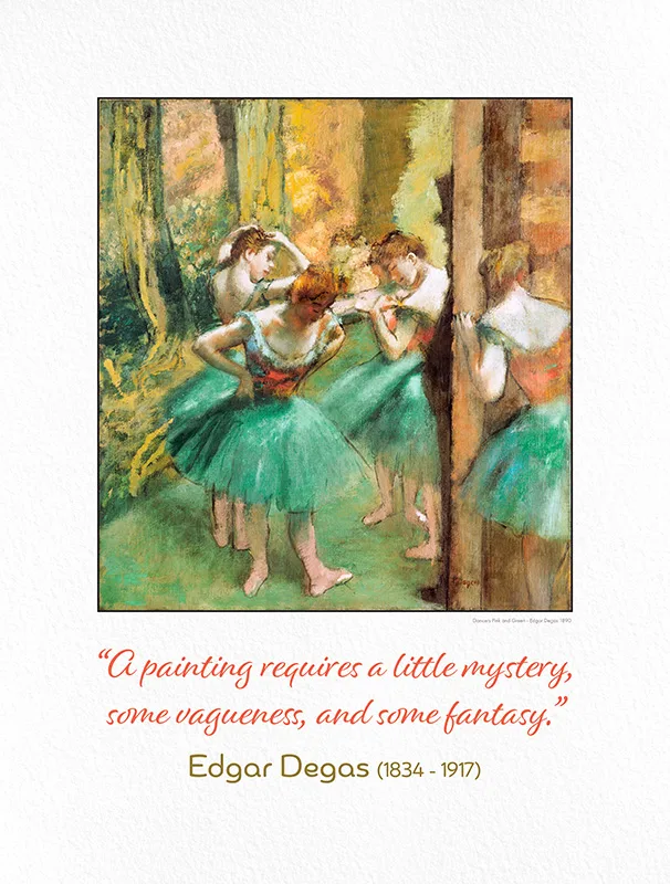 edagr degas quotes