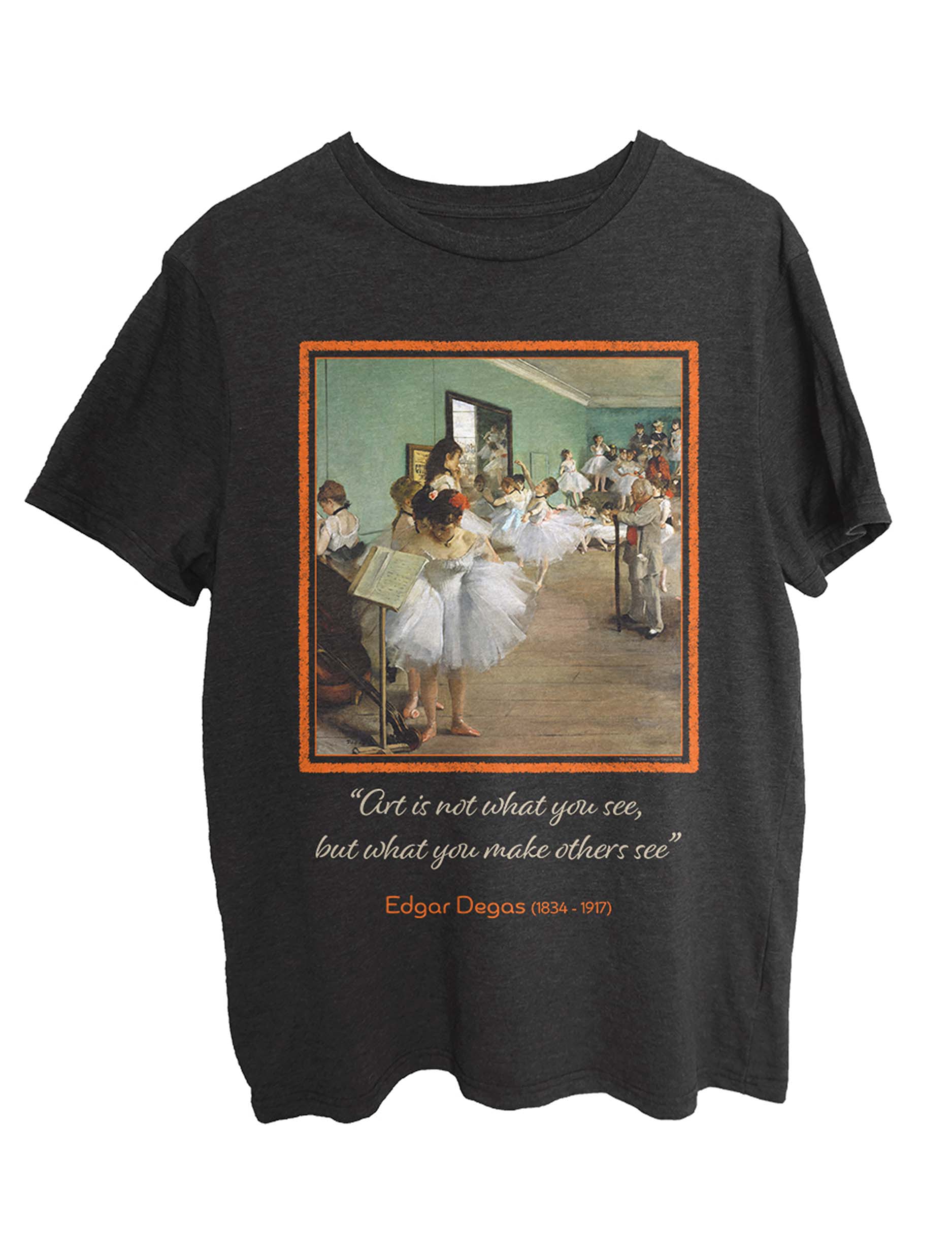 Edgar Degas Quotes 4 mock up the dance class art is not what you see long reduced